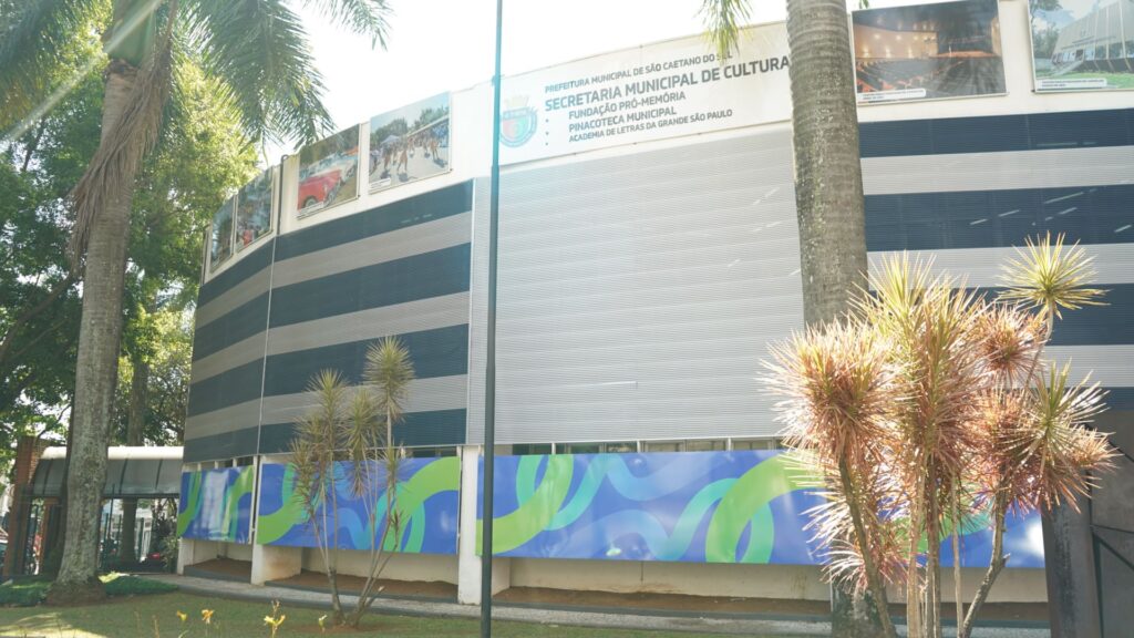 Fachada da Fundação Pró-Memória de São Caetano do Sul e Pinacoteca Municipal. Foto Samuel Tchalla Secult PMSCS_3