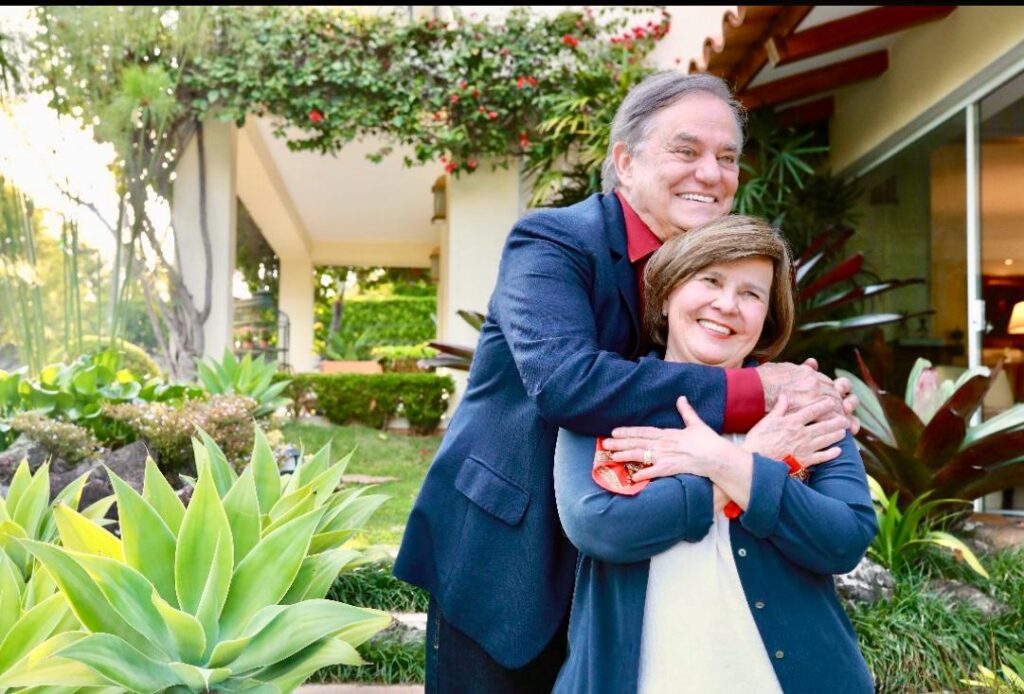 Ronnie Von e sua esposa Cristina (Kika)