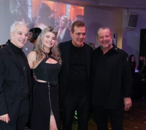 Da esquerda pra direita: Dr Deodato Ferreira Leite, Susete de Cássia Moreno, Dr. Flávio Favano Jr e Dr Wagner Montenegro