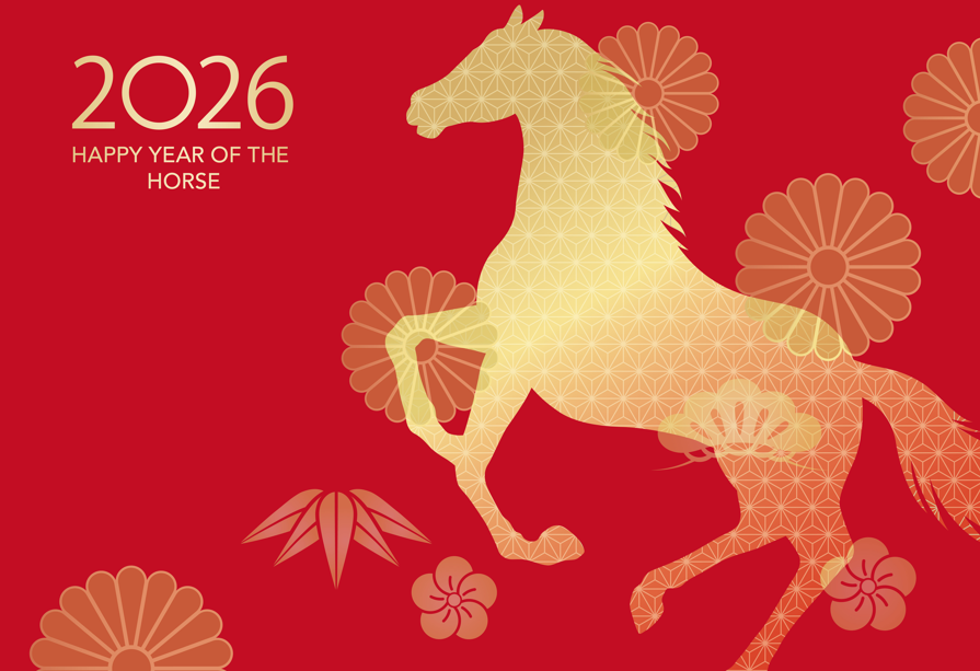 O Cavalo de Fogo representa uma energia vibrante de movimento. (Crédito: Freepik)