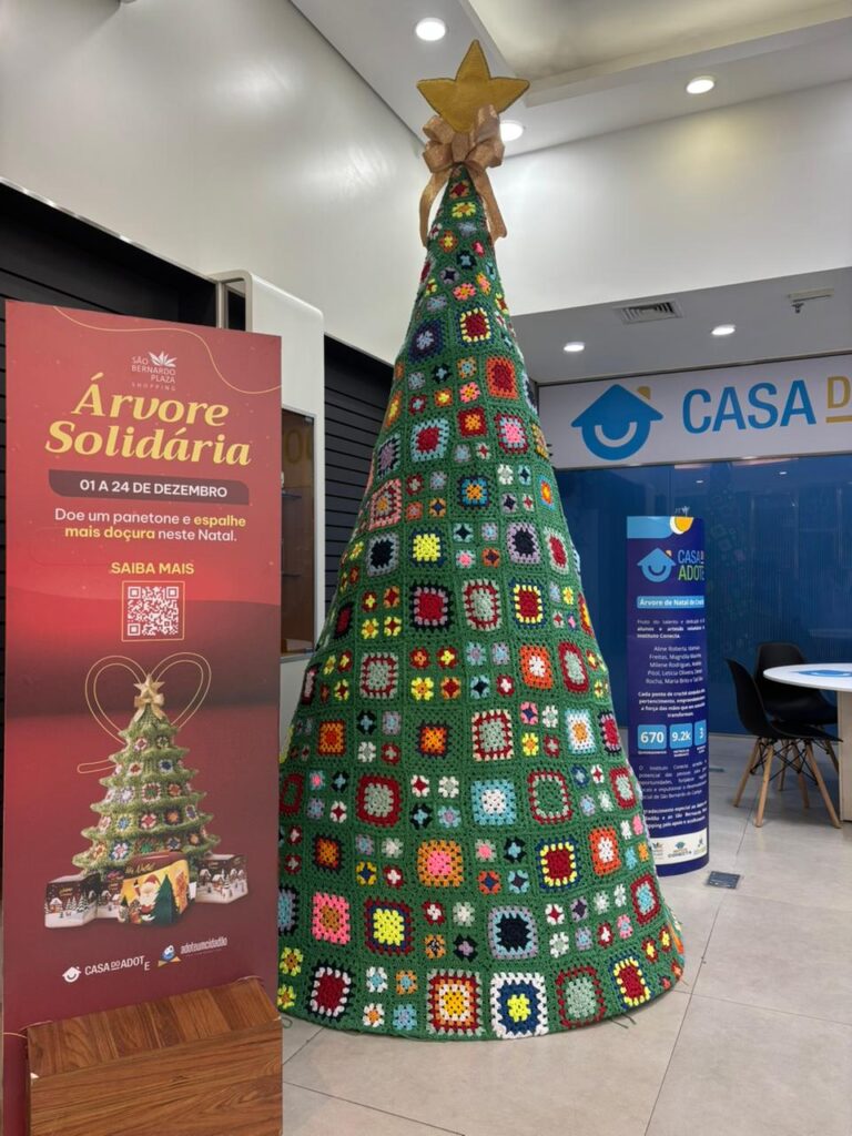 Árvore Solidária no São Bernardo Plaza Shopping - Créditos da foto: Divulgação