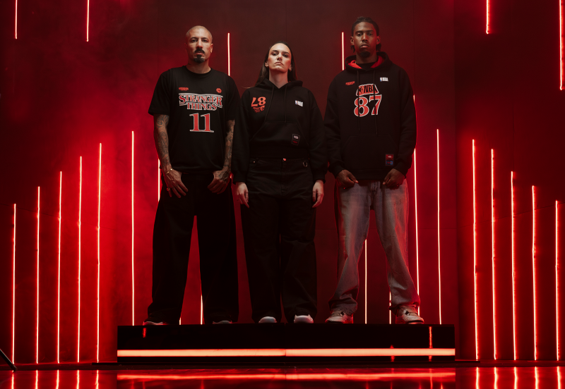 Divulgação NBA e Stranger Things
