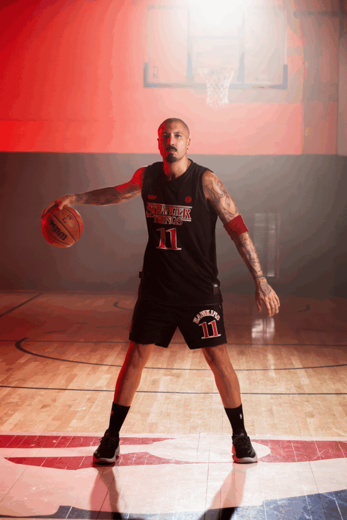 Divulgação NBA e Stranger Things