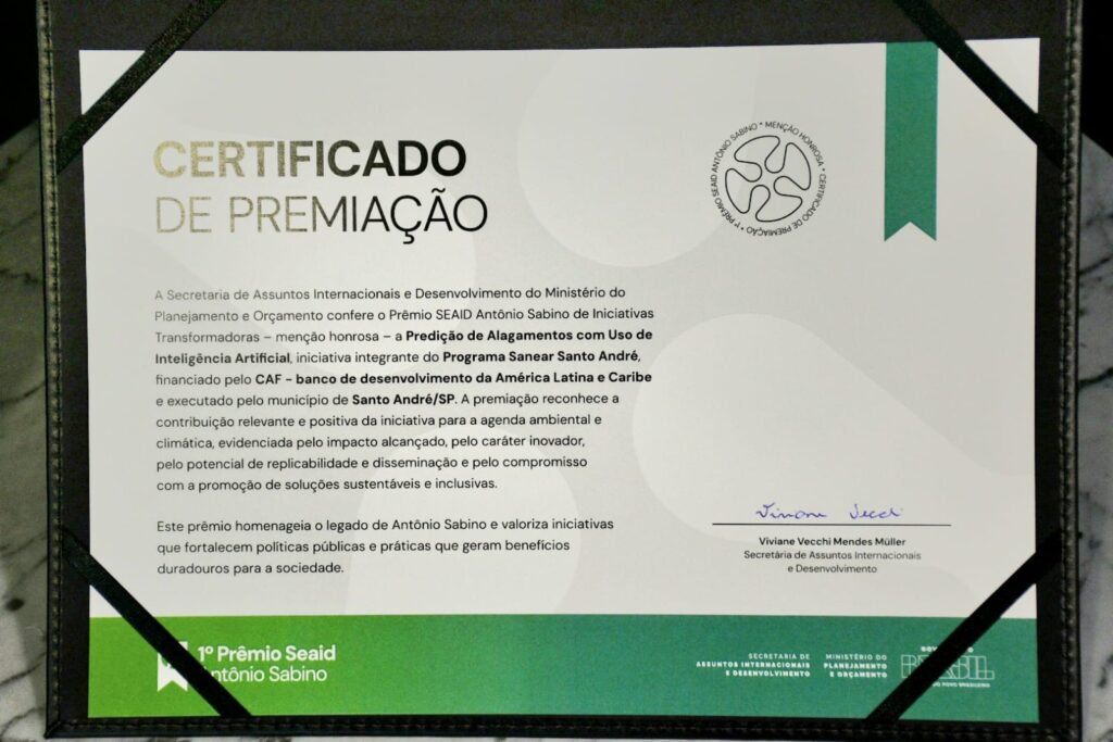 1⁰ Prêmio Seaid Antônio Sabino - Créditos da foto: Divulgação